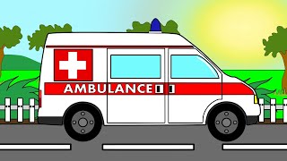 Ambulance For Children Bajki Dla Dzieci Karetka [upl. by Einyaj]