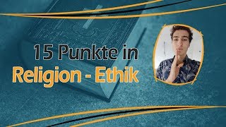 15 Punkte ReligionEthikPhilosophie Oberstufe  So klappts [upl. by Egiarc]