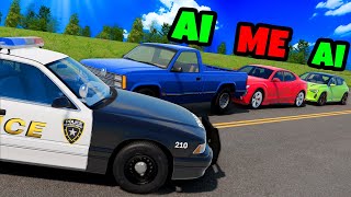 Using Traffic to Hide From My Friends in Hide and Seek BeamNG Drive Mods [upl. by Salli]