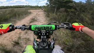 KX250F And KX450 Trail Riding [upl. by Sisco179]