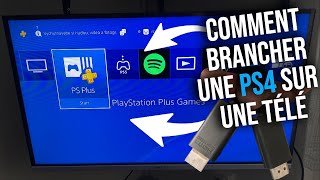 Comment brancher une PS4 sur une télé [upl. by Raskind]