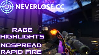 CS2 NoSpread amp Rapid Fire  Premier  Wingman HvH  rage highlights 29  ft Neverlosecc [upl. by Kaczer]