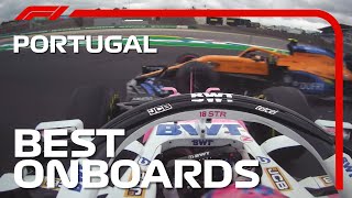 Kimis Mega Start And The Best Onboards  2020 Portuguese Grand Prix  Emirates [upl. by Luapsemaj]