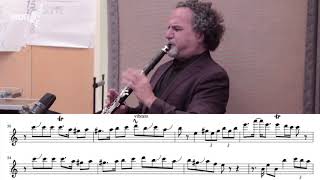 Transcription  David Krakauer ft WDR Big Band Heyser Bulgar [upl. by Onez9]