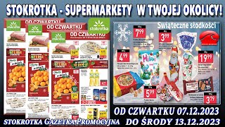 STOKROTKA Nowa Gazetka Od 07122023 Najnowsze Promocje Tygodnia W Dobrych Cenach  Co warto kupić [upl. by Cavill819]