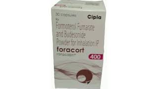 Foracort 400 Inhalation Formoterol Fumarate and Budesonide Powder for Inhalation IP [upl. by Stoller]