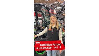 Auffällige Farben und Lackierungen Teil 3  Agritechnica mit Anouk 36 [upl. by Ardnuassac45]