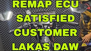 RAIDER 150 FI REMAP ECU ANOTHER SATISFIED CUSTOMER LUMAKAS DAW ANG DULO [upl. by Nekciv]