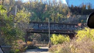 UNION RR pulling a Machine out of Keystone Commons [upl. by Mylander]