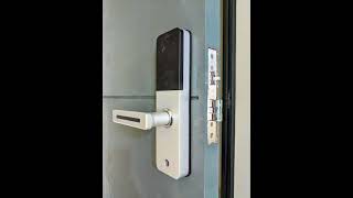 Sciener Smart door lock installation Plz contact  8801636400849 [upl. by Airret]