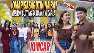 PART 38  RIBBON CUTTING SA BAHAY NI CARLA JOMAR SINAGOT NA NGA BA [upl. by Marlane]