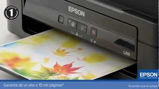 Impresora Multifuncional Epson L210 con Tanque de Tinta [upl. by Garap786]