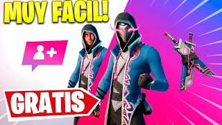 COMO CONSEGUIR GRATIS LA SKIN Y TODAS LAS RECOMPENSAS DE RECOMIENDA A UN AMIGO EN FORTNITE [upl. by Leaw]