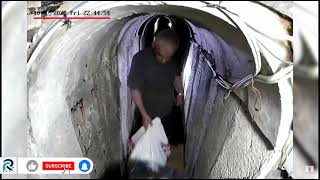 Where was the Hamas leader going through the tunnel before the October 7 attack  Yahya Sinwar [upl. by Jollanta]