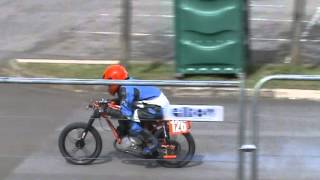 YAMAHA 50cc 1976 AT THUNDERSPRINT PRACTICE 2012 [upl. by Yeleen]