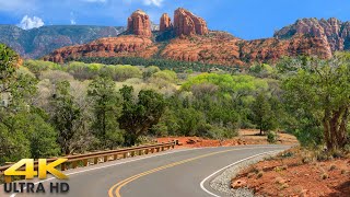 Red Rock Scenic Byway  Sedona Arizona Scenic Drive 4K [upl. by Lindeberg]