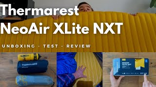 Thermarest NeoAir XLite NXT Unboxing Test and Review  Upgrading my Sleep System for Bikepacking [upl. by Blount263]