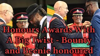 Honours Awards With A Big Twist  Bounty and Beenie honoured [upl. by Orazal475]