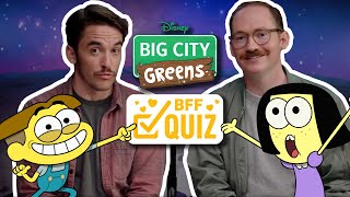 Big City Green Creators Shane and Chris Houghton Takes the BFF Quiz 🧐  disneychannel [upl. by Nosrak]