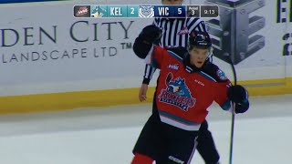 The Best Highlight tape of Tij Iginla insane year with Kelowna in the WHL 2024 NHL draft [upl. by Aynot]