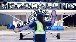 Marshalling Hand Signals of Fixed and Rotary Aircraft [upl. by Magee]