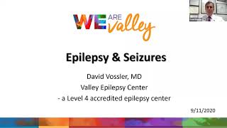 Understanding Epilepsy amp Seizure Disorders and Current Treatments David Vossler MD [upl. by Yllah]