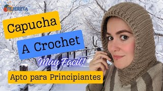 🔴 Imprescindible Capucha o Balaclava a crochet para tus días fríos 🥶 paso a paso  diy [upl. by Lanctot]