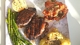 Vegan Steak And Lobster Recipe  PlantBased With Mushrooms  Healthy Vegan Meal Ideas [upl. by Ayadahs]