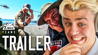 Papaplatte reagiert auf 7VSWILD TRAILER STAFFEL 3 Der HYPE beginnt I Papaplatte Reaction [upl. by Lenahtan897]