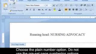 Cambrian BScN Program APA Title Page Guide Video 2 of 4 [upl. by Everson]