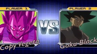 Copy Vegeta vs Goku Black  MUGEN Gameplay S1 • E1 [upl. by Dwaine]