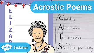 How To Write An Acrostic Poem [upl. by Kendal]