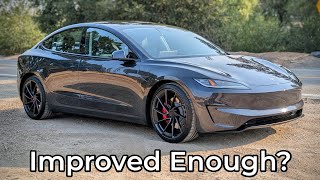 2024 Tesla Model 3 Performance Review  Even Faster and More Refined [upl. by Ailedua]