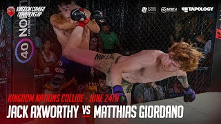 Jack Axworthy vs Matthias Giordano  KNIDOM NATIONS COLLIDE [upl. by Enigroeg859]