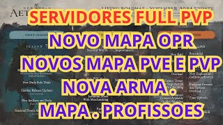 NEW WORLD ROAD MAPA DE CONTEUDO 2025 SERVIDORES FULL PVP EM 3 EM 3 MES POR TEMPORADA E MUITO COISA [upl. by Eppillihp]