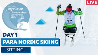 Lillehammer 2021  Para Nordic Skiing  CC  Men 10km amp Women 75km sitting  WPSS Championships [upl. by Yklam109]