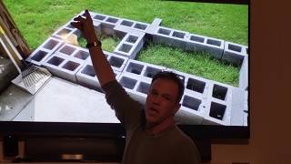 Part 3  How to Build an Epic FireRock Fireplace and Waterwall Feature Site Prep [upl. by Ivon]