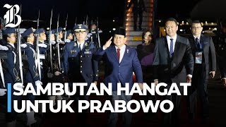 Tiba di Peru Prabowo dapat Sambutan Hangat [upl. by Horner100]