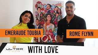 Emeraude Toubia and Rome Flynn talk With Love Season 2 [upl. by Cathrin]