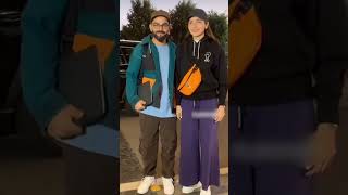 Virat Kohli ka jalva urfi Javed airport viratkohli anushkasharma urfijaved shorts [upl. by Leumek]