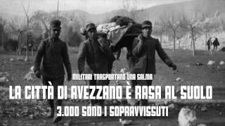 Terremoto di Avezzano del 13 gennaio 1915 [upl. by Airemat452]