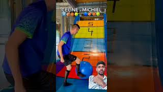 challenge trampoline sports football jump [upl. by Carrillo]