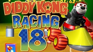 Lets Play Diddy Kong Racing 100  Part 18  Race in Space [upl. by Wilton644]