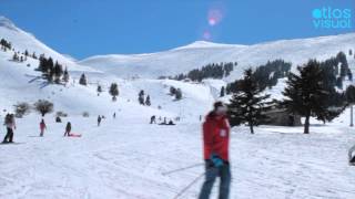 Kalavryta Greece Ski Resort  Peloponnese  AtlasVisual [upl. by Nadler52]