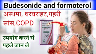 budamate 200 transhaler how to use hindibudamate 200 inhaler in hindi  asthmacopd ka ilaj [upl. by Naeruat893]