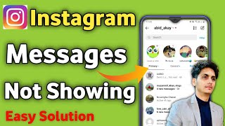 Fix Instagram Message Not Showing 2023  Instagram Messages Not Showing Up [upl. by Snah]