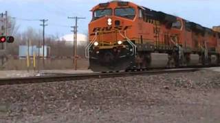 BNSF 7593 [upl. by Guidotti]