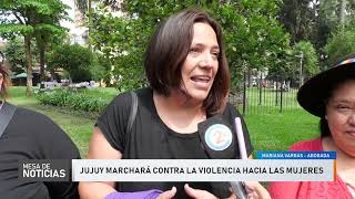 Jujuy marchará contra la Violencia hacia las Mujeres [upl. by Beisel]