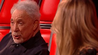 Sir Tom Jones appearance distracts The Voice fans as star reflects on career ending Im 84 this [upl. by Blus]