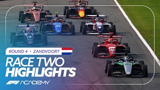 Race 2 Highlights  Zandvoort 2024  F1 Academy [upl. by Ainad]